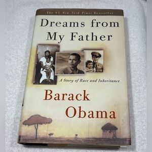 BARACK OBAMA Dreams From My Father Hardcover Memoir #1 NYT Bestseller